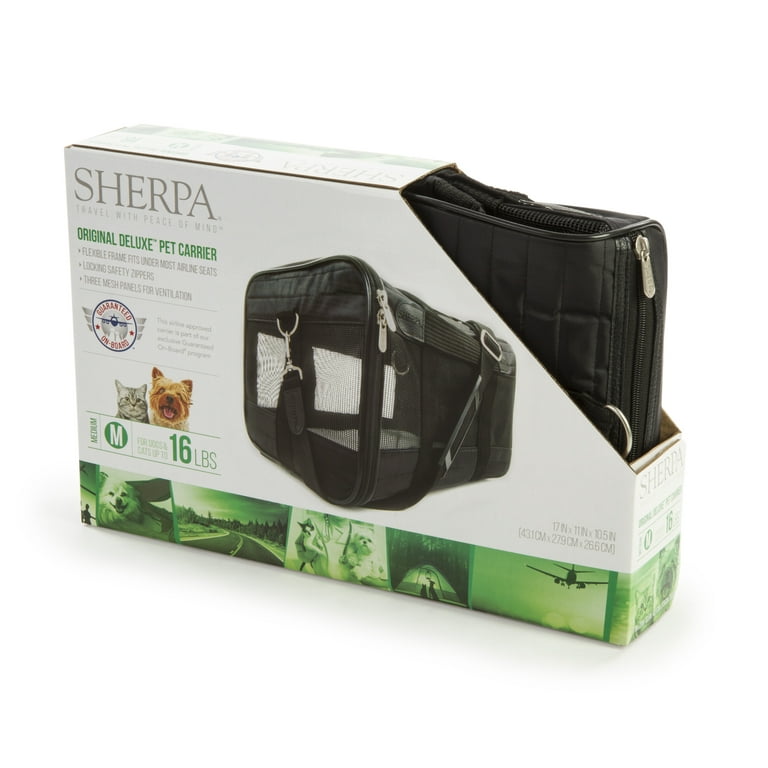 Expandable Travel Pet Carrier - Sherpa