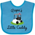 thumbnail image 3 of Inktastic Papa Little Golf Caddy Boys or Girls Baby Bib, 3 of 4