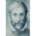 thumbnail image 2 of Arcimboldo, Giuseppe 11x14 White Modern Wood Framed Museum Art Print Titled - Self Portrait, 2 of 4