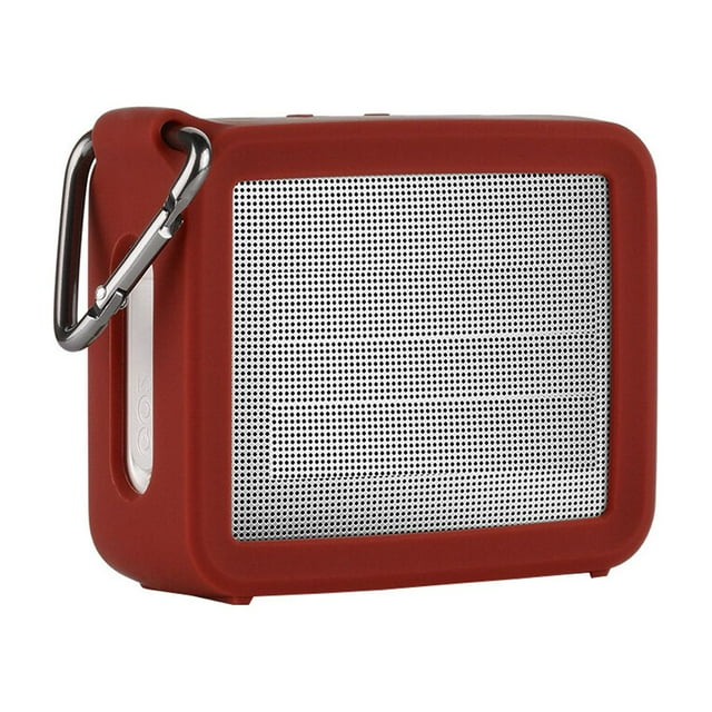 Baohd Bluetooth Speaker Cover Wireless Speaker Soundbox Silicone Protector Replacement for JBL Go 2, Red