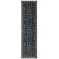 thumbnail image 1 of Larson 2' x 8' Washable Runner, Teal and Ivory, 1 of 6
