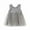 Gray, variant on Baby Girls Casual Dresses Summer Solid Color Round Neck Sleeveless Mesh Dance Party Sundress Streetwear,Black,18-24 Months