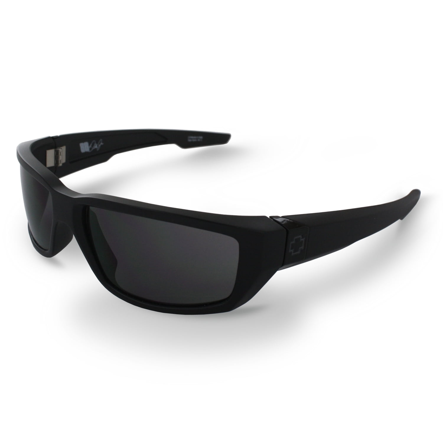 Dirty Mo Matte Black Sunglasses, Grey Lens - Walmart.com