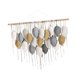 thumbnail image 3 of Tapiz de macramé para colgar en la pared, decoración de pared, tapiz de hojas, adorno nórdico, idea de regalo con borlas 21 hojas, 3 of 9