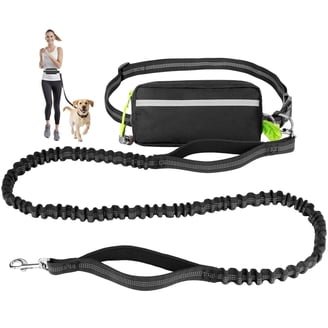 Adjustable Long Pet Leash: Hands-Free Dog Leash with Waist Belt Pouch for  Running, Walking, Training - Walmart.com