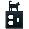thumbnail image 3 of Village Wrought Iron EOS-6 Cat Outlet and Switch Cover - Black, 3 of 3