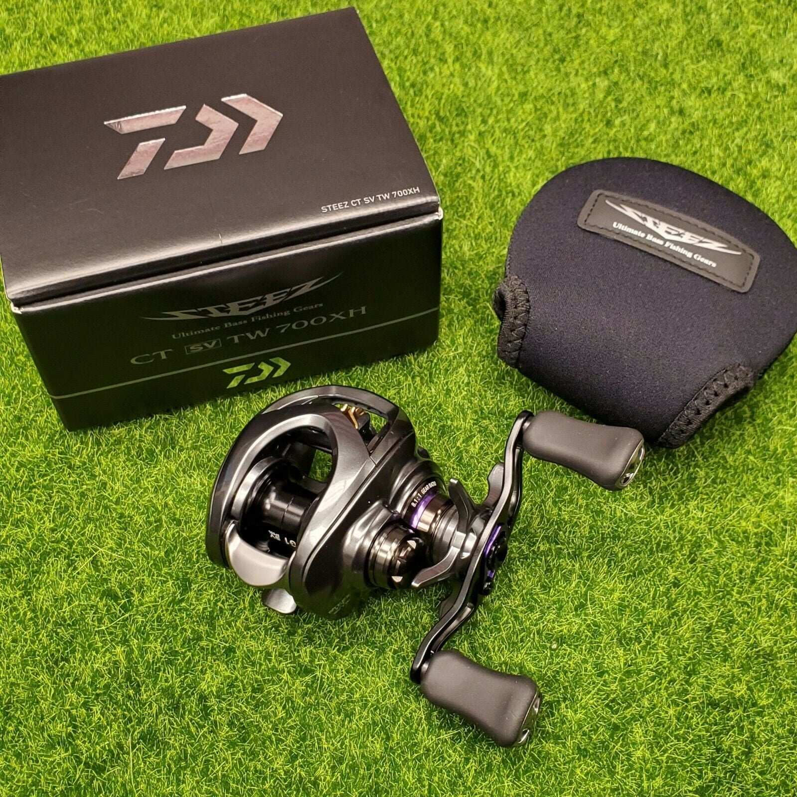 Daiwa Steez CT SV 700XH 8.1:1 Right Hand Compact Baitcast Reel ...