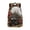 Autumn Steam Train Pattern, variant on Trendy Casual Backpack with Colorful Paint Splatter Design - Great for Daily Commute, School and Outdoor Travel