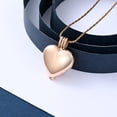 thumbnail image 4 of Stainless Steel Paw Print Heart Urn Pendant Cremation Jewelry for Dog Cat Ashes Urn Necklace Pet Memorial Jewelry Necklace that Opens inside, 4 of 7