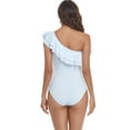 thumbnail image 2 of Vedolay Girls Swimsuit Vintage One Piece Swimdress Tummy Control Shaping Swimsuit Bathing Suit,White L, 2 of 5