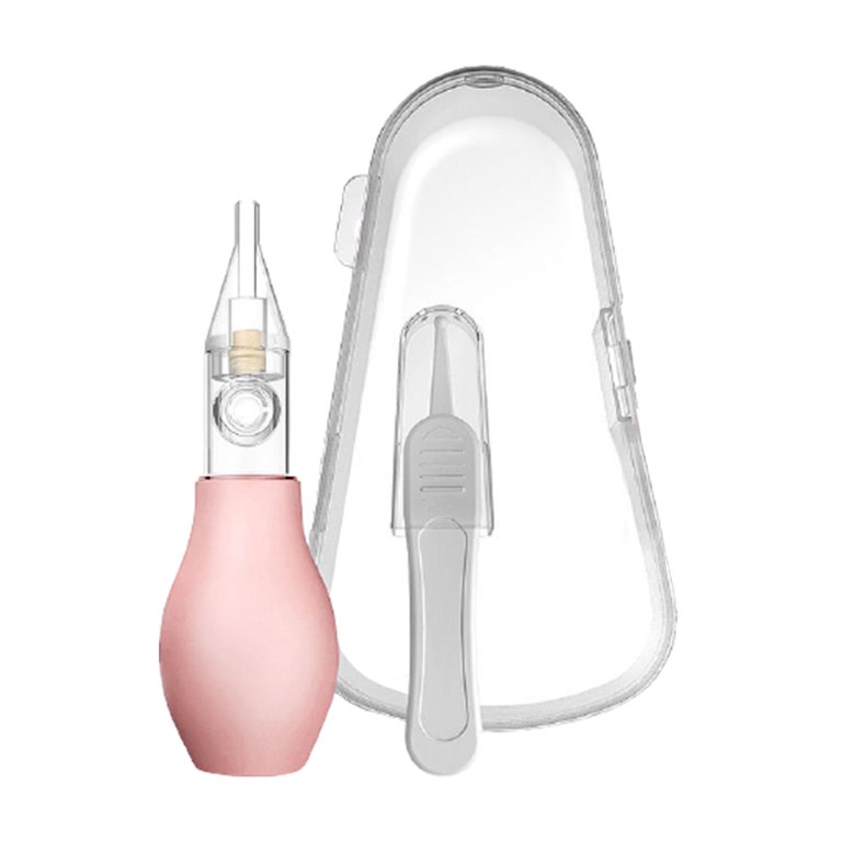 Queenmew Nasal Aspirator for Baby, Electric Nose Booger Sucker with 3  Silicone Tips, 3 Suction Level, Music and Light Soothing Function 