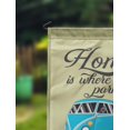 thumbnail image 2 of Printtoo Tan Home Is Where We Park It Caravans CampingFlagCustom Personalized Camping Flags For Campers Double Sided CampsiteFlag, 2 of 4
