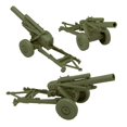 thumbnail image 2 of Obús Toy BMC Classic Marx US Howitzers OD Green, 3 unidades, para hombre del ejército, 2 of 8