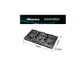 thumbnail image 2 of Parrilla de gas Hisense 6 quemadores HGH961BS01 Negro, 2 of 2