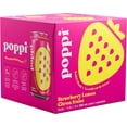 thumbnail image 1 of Poppi Citron Fraise les Soude 4pk, 1 of 5