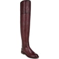 thumbnail image 1 of Franco Sarto Womens Haleen Leather Wide Calf Knee-High Boots, 1 of 3