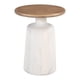 thumbnail image 1 of Mesa Lateral Goblet Blanco Kessa Muebles, 1 of 5