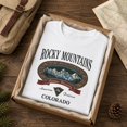 thumbnail image 6 of Rocky Mountains Colorado Graphic T-Shirt, Unisex Outdoor Mountain Tee, 6 of 7