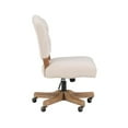 thumbnail image 4 of Riverbay Furniture Polyester Fabric Beige Office Chair Tufted Adjustable Height Rectangular 36.75"H Unassembled, 4 of 14