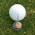 thumbnail image 3 of Always Faithful Yellow Lab Labrador Hunting Dog Golf Divot Repair Tool and Ball Marker, 3 of 6