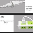thumbnail image 3 of Timer Extension Cord Extension Cable 60W Load, , 200cM Length for Ceiling Fan LED Light, 3 of 9