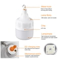 thumbnail image 2 of Mistaha "Versatile USB Rechargeable LED Bulb for Outdoor Night Markets and Home Use with Triple Color Adjustment Features - Perfect Emergency Light for Power Outages - Premium 80W Model with Dual, 2 of 4