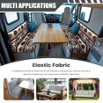 thumbnail image 7 of Pzuqiu Aztec Pattern RV Couch Cushion Cover 2 Piece Camper Dinette Sofa Cover Soft and Comfortable Travel Trailer Couch Protective Cover RV Accessories for Inside, 7 of 7
