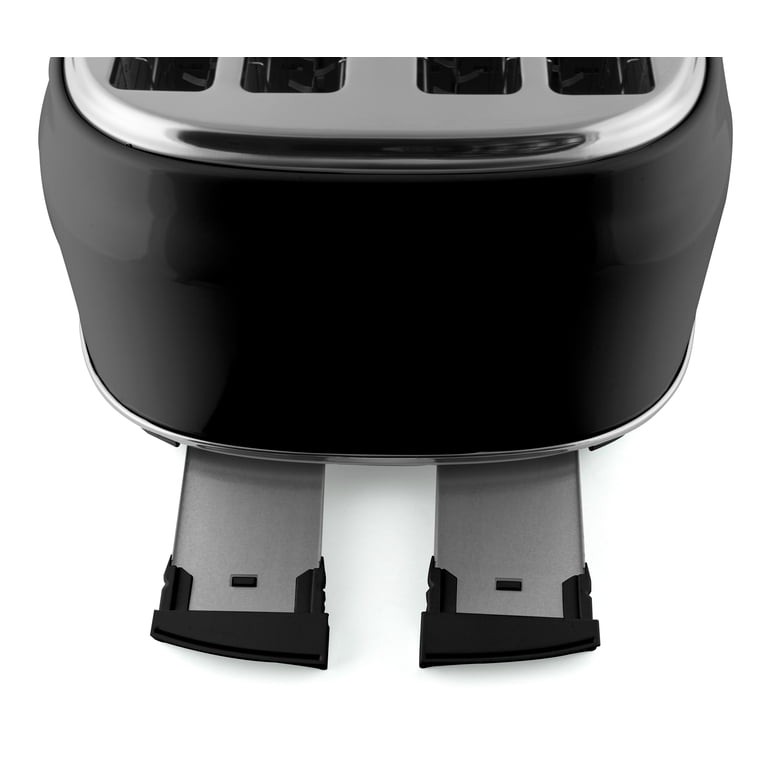 Nostalgia Classic Retro 4-Slice Toaster, Black - Walmart.com