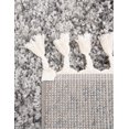 thumbnail image 6 of Unique Loom Hygge Shag Collection Area Rug - Misty (2' 7" x 8' 2" Runner Gray/Beige), 6 of 6
