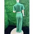 thumbnail image 2 of Conjunto De Ojo Turco Blusa Y Pantalón AcampanadoColor Verde Militar Talla Unitalla Marca Emil SaEs, 2 of 4