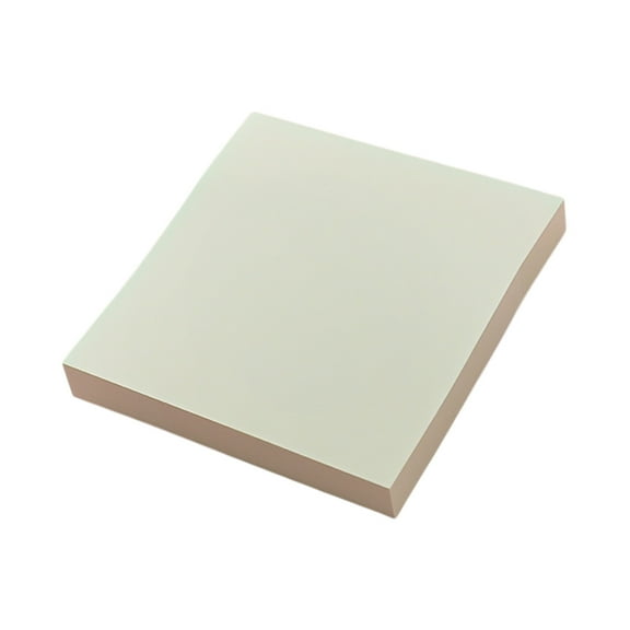 Hiroekza 100PCS Colorful Sticky Notes - 3x3 Inch Self-Adhesive Memo Pads for Organizing & Planning Green
