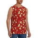 thumbnail image 2 of Fotbe Fire Extinguisher Men's Camiseta sin Mangas Estampada para Hombres, Playera Casual para Gimnasio, Entrenamiento, Playa-3X-Large, 2 of 7