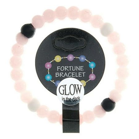 - Frogsac Glow in The Dark Silicone Fortune Bracelet with Colored Stations