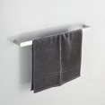 thumbnail image 2 of Simple Bathroom Towel Rack - Polished Chrome, SUS Stainless Steel, Oval Style, 50cm, 2 of 5