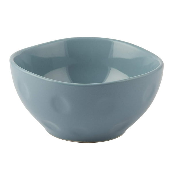 Melange Stoneware 6Piece Bowl Set Irregular Shape Collection Service for 6 Microwave