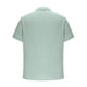 thumbnail image 5 of Tops para hombre, blusas y camisas de cuello redondo y manga corta para hombre, camisa informal con botones para hombre, camisa texturizada de manga corta, ropa de abrigo de verano, camisa de playa pa, 5 of 6