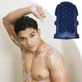thumbnail image 5 of Exfoliating Shower Gloves, Double-Sided Shower Gloves, Silicone Bath Gloves For Dead Skin Removal, Durable Flexible High-Elastic, Effective Body Scrub And Massage Tool For Arms Legs Chest Back Feet, 5 of 6