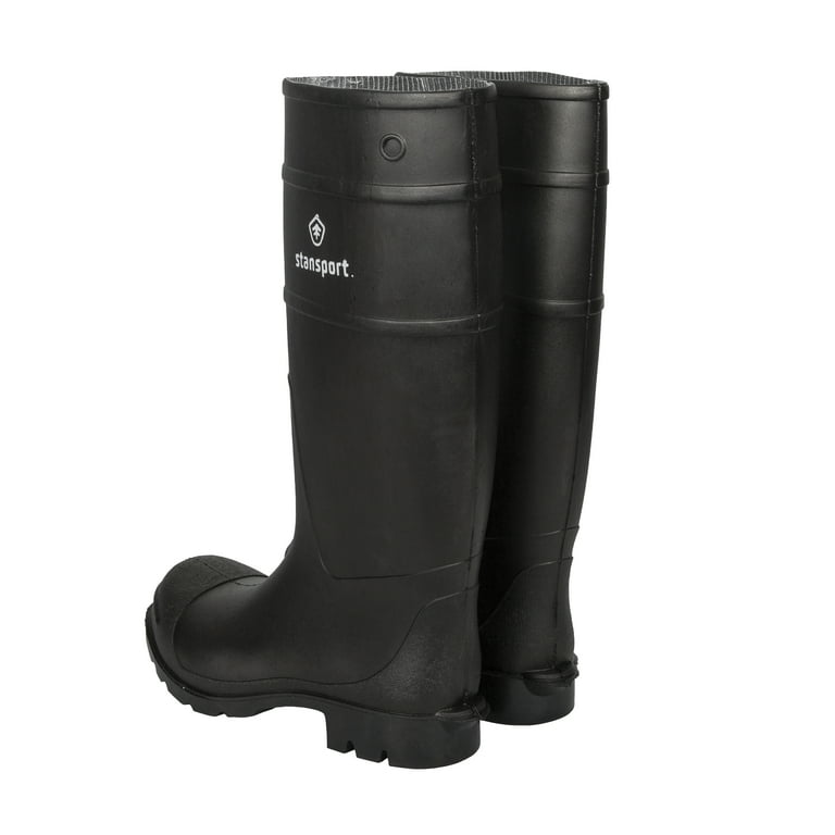 Plain black hotsell rain boots