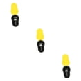 thumbnail image 1 of Transemion Portable Foldable Toilet for Temporary on Construction Sites Yellow 3Set, 1 of 1