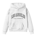thumbnail image 3 of Kiijoy Tween Girls Los Angeles Hoodie Letter Print Hooded Sweatshirt Hoody, Sizes 11-12, 3 of 3