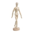 thumbnail image 1 of BQLZR 8 inch Joints Wooden Mannequin Toy Perfect For Drawing the Human Figure Painting, 1 of 5