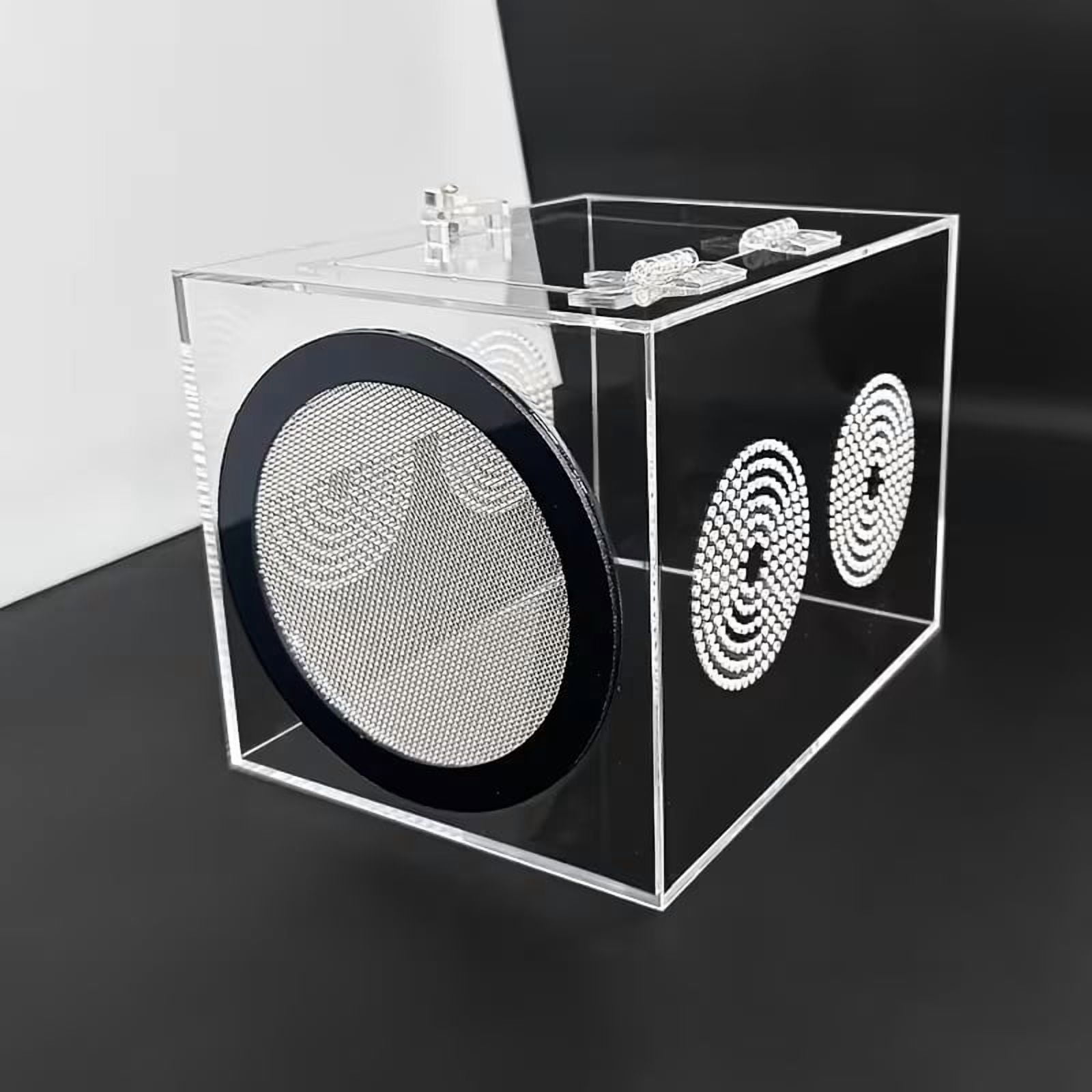 Mini Reptile Breeding Box - Transparent Acrylic Tank with Lock & Vent