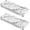 Grey 2pcs, variant on Stone Drying Tray, Water Absorbing Stone Tray for Sink, Bathroom Diatomaceous Earth Fast Drying Stone Sink Tray Caddy, Kitchen Instant Dry Sponge Soap Holder Stand (Marble 2 Pack)