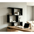 thumbnail image 7 of Leumius 3-Shelf Bookcase,Freestanding Book Shelf, Home Office Bookcase, Storage Shelving Unit for Bedroom, Living Room,Black, 7 of 7