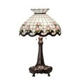 thumbnail image 4 of Meyda Tiffany 230474 Roseborder 3 Light 33" Tall Buffet Table Lamp - MultiColor, 4 of 6
