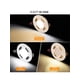 thumbnail image 5 of 12W 3000K/6500K Dual-Color Lighting ,Ultra-thin LED Downlight For Wine Cabinet Miniature Counter Corridor Light, 5 of 5