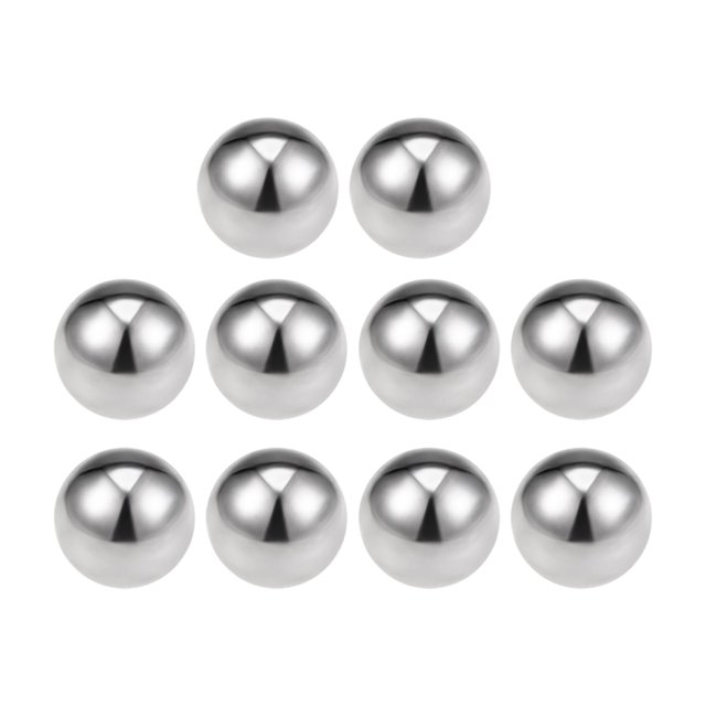 Uxcell Bearing Balls Inch 304 Stainless Steel G100 Precision Roll Balls 3/8"