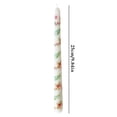 thumbnail image 2 of 2 Pack French Long Rod Printing Candle Romantic Wedding Valentine's Day Long Rod Party Birthday Candle for Mother Day,Weddings,Dinner Parties,and Home Decor, 2 of 7