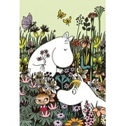 300 pieces Jigsaw puzzle Moomin in the flower field (26x38cm)