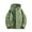 Green, variant on Mens Sport Jacket Waterproof Men's Stitching Drawstring Hooded Slim Fashion Jacket Coat Outwear